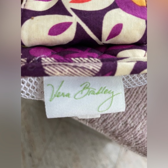 VERA BRADLEY Baby DIAPER Changing Pad Clutch Wipe And Diaper Holder Terry Cloth - Picture 4 of 16